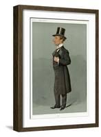 Sir Samuel Thomas Evans, Vanity Fair-Leslie Ward-Framed Art Print