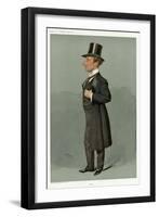Sir Samuel Thomas Evans, Vanity Fair-Leslie Ward-Framed Art Print