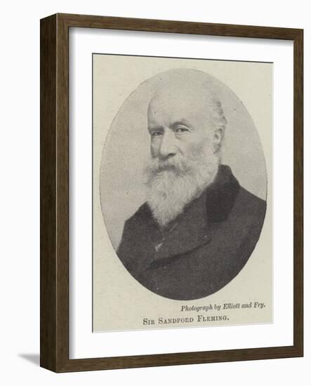 Sir Sandford Fleming-null-Framed Giclee Print