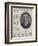 Sir Savile B Crossley, Baronet, New Paymaster-General-null-Framed Giclee Print
