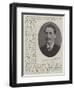 Sir Savile B Crossley, Baronet, New Paymaster-General-null-Framed Giclee Print