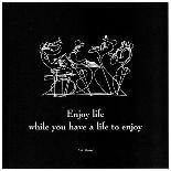 Enjoy Life-Sir Shadow-Art Print