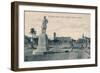 Sir Stuart (Steuar) Bailey's Statue, Dalhousie Square, Calcutta, C1910-null-Framed Giclee Print