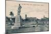 Sir Stuart (Steuar) Bailey's Statue, Dalhousie Square, Calcutta, C1910-null-Mounted Giclee Print