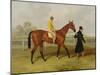 Sir Tatton Sykes (1772-1863) Leading in the Horse 'sir Tatton Sykes', with William Scott Up, 1846-Harry Hall-Mounted Giclee Print