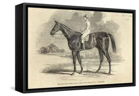 Sir Tatton Sykes', Winner of St. Leger, from 'The Illustrated London News', 26th September 1846-John Frederick Herring II-Framed Stretched Canvas