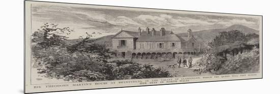 Sir Theodore Martin's House at Bryntysilio-null-Mounted Giclee Print