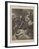 Sir Thomas Arundell Taking the Standard of the Turks-Robert Smirke-Framed Giclee Print