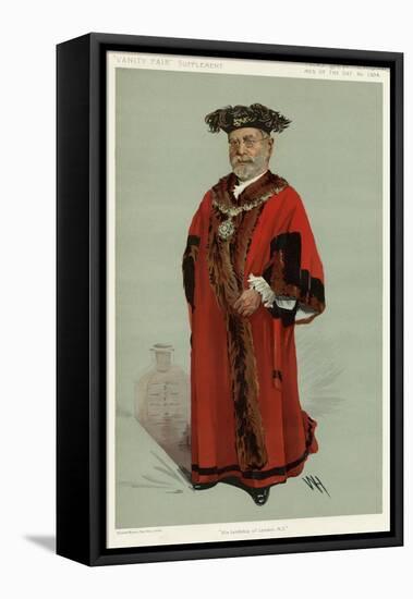 Sir Thomas B. Crosby (Mayor of London), Vanity Fair-null-Framed Stretched Canvas