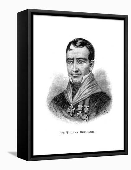 Sir Thomas Brisbane, British Soldier, Colonial Governor and Astronomer-W Macleod-Framed Stretched Canvas