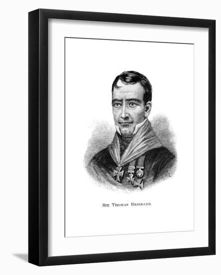 Sir Thomas Brisbane, British Soldier, Colonial Governor and Astronomer-W Macleod-Framed Giclee Print