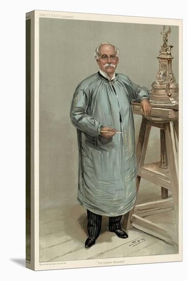 Sir Thomas Brock, V Fair-Leslie Ward-Stretched Canvas