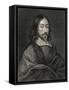 Sir Thomas Browne English Physician and Author-null-Framed Stretched Canvas