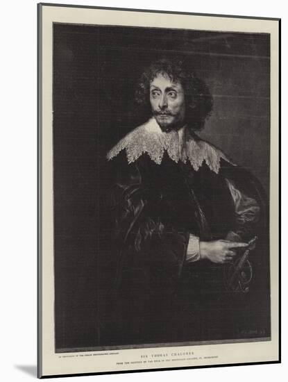 Sir Thomas Chaloner-Sir Anthony Van Dyck-Mounted Giclee Print