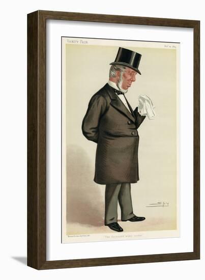 Sir Thomas Chambers, VF-Leslie Ward-Framed Art Print