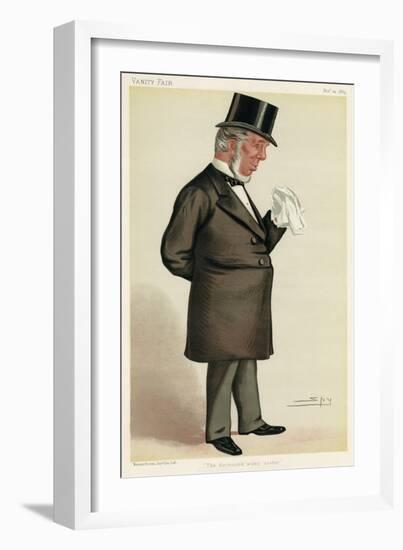 Sir Thomas Chambers, VF-Leslie Ward-Framed Art Print