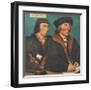 Sir Thomas Godsalve and his Son-Hans Holbein the Younger-Framed Collectable Print
