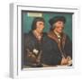 Sir Thomas Godsalve and his Son-Hans Holbein the Younger-Framed Collectable Print