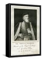 Sir Thomas Gresham, British Merchant and Financier, 16th Century-null-Framed Stretched Canvas