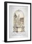 Sir Thomas Guy's Monument in Guy's Hospital Chapel, Southwark, London, C1790-null-Framed Giclee Print