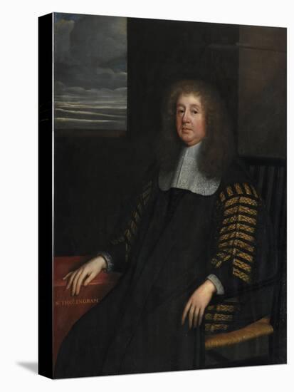 Sir Thomas Ingram, Chancellor of the Duchy of Lancaster-Sir Peter Lely-Stretched Canvas