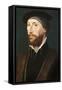 Sir Thomas Lestrange-Hans Holbein the Younger-Framed Stretched Canvas
