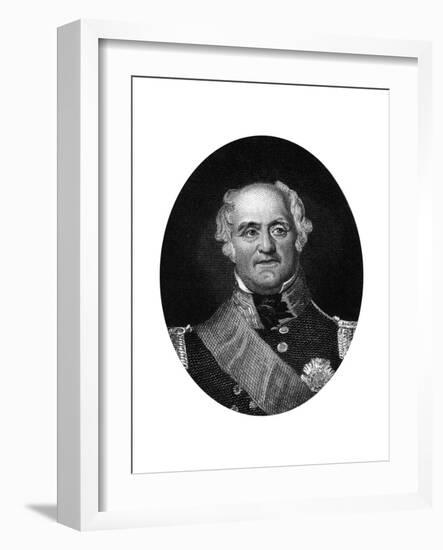 Sir Thomas Masterman Hardy (1769-183), British Naval Officer, 1837-null-Framed Giclee Print