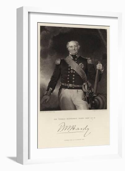 Sir Thomas-Masterman Hardy-null-Framed Giclee Print