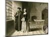 Sir Thomas More (1478-153) and His Daughter, Margaret, 19th Century-R Anderson-Mounted Giclee Print