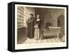 Sir Thomas More and His Daughter Margaret-null-Framed Stretched Canvas