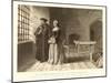 Sir Thomas More and His Daughter Margaret-null-Mounted Giclee Print