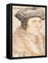 Sir Thomas More by Hans Holbein the Younger-Fine Art-Framed Stretched Canvas