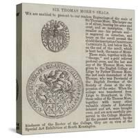 Sir Thomas More's Seals-null-Stretched Canvas