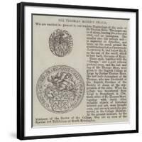 Sir Thomas More's Seals-null-Framed Giclee Print