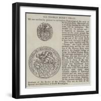 Sir Thomas More's Seals-null-Framed Giclee Print