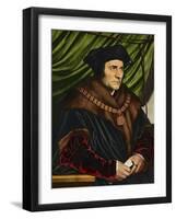 Sir Thomas More-Hans Holbein the Younger-Framed Giclee Print