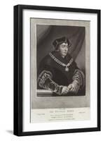 Sir Thomas More-Hans Holbein the Younger-Framed Giclee Print