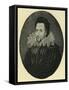 Sir Thomas Overbury-Cornelius Janssen van Ceulen-Framed Stretched Canvas
