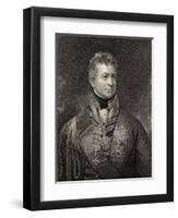 Sir Thomas Picton, Engraved by Peltro William Tomkins (1760-1840), from 'National Portrait…-Sir William Beechey-Framed Giclee Print