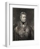 Sir Thomas Picton, Engraved by Peltro William Tomkins (1760-1840), from 'National Portrait…-Sir William Beechey-Framed Giclee Print