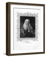 Sir Thomas Plumer (1753-182), British Judge and Politician, 19th Century-H Robinson-Framed Giclee Print