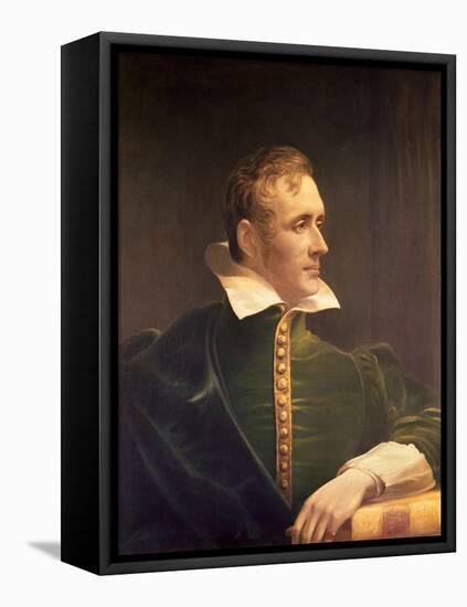 Sir Thomas Stamford Raffles (1781-1826)-James Lonsdale-Framed Stretched Canvas