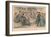 'Sir Thomas Trout & The Bloomer', 1854-John Leech-Framed Giclee Print