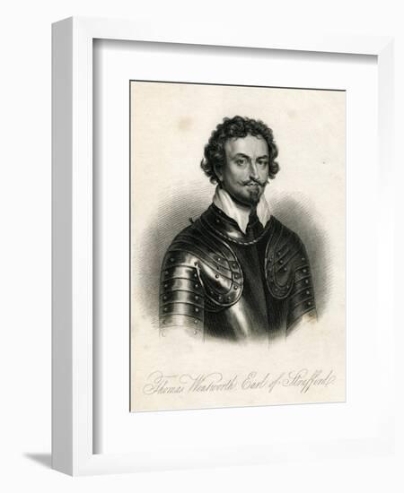 Sir Thomas Wentworth, 1st Earl of Strafford (1593-1641)-null-Framed Giclee Print