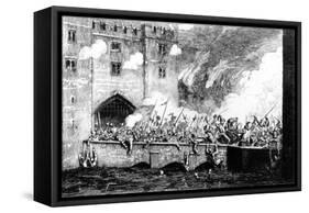 Sir Thomas Wyatt-George Cruikshank-Framed Stretched Canvas