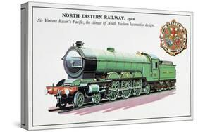 Sir Vincent Raven's Pacific, North Eastern Railway, 1922-null-Stretched Canvas