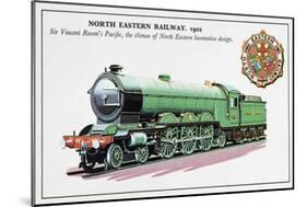 Sir Vincent Raven's Pacific, North Eastern Railway, 1922-null-Mounted Giclee Print