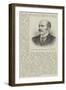 Sir W D Pearson, Baronet, Mp for Colchester-null-Framed Giclee Print