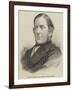 Sir W V Harcourt, Mp, the New Solicitor-General-null-Framed Giclee Print