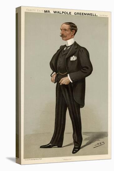 Sir Walpole L. Greenwell, Vanity Fair-Leslie Ward-Stretched Canvas